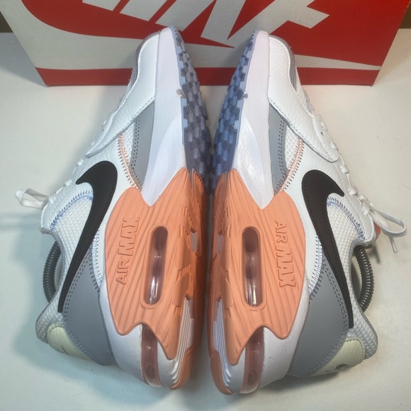 🔥 NIKE AIR MAX EXCEE WHITE PEACH GREY WOMENS RUNNING SHOE SIZE 9.5 DV2189-100 - Picture 5 of 9